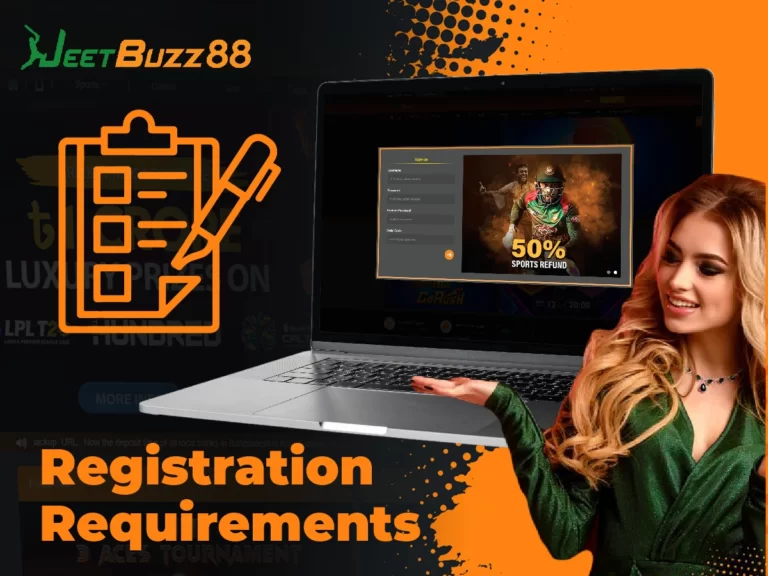 JeetBuzz Registration requirement